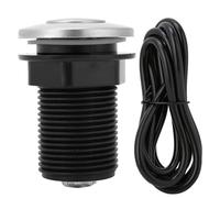 Botón De Interruptor De Aire de 32 mm, Interruptor neumático con botón | Kit de accionamiento remoto con función de bloqueo para triturador, spa, bañera y equipos compatibles