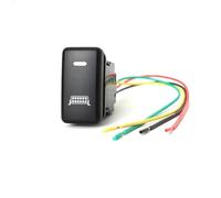 Botón de interruptor de bocina y altavoz de coche con cable, compatible con Toyota Land Cruiser, Hilux, Prado 120, FJ, CRUISE, LC76, REIZ (2006-2009).(Light bar)