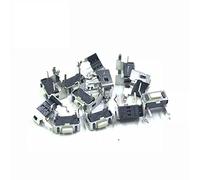 Botón de interruptor de encendido 20/50 piezas Interruptor táctil de presión lateral 3 * 6 * 4,3 mm / 3 * 6 * 5 mm con soporte Interruptores de botón táctil 3x6x5mm Micro interruptor(50pcs,3x6x4.3MM)