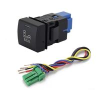 Botón de interruptor de encendido LED BSM con línea trasera para Toyota Corolla 2018-2019| Pieza de repuesto de control de espejo térmico (BSM)