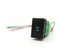 Botón de interruptor de luz antiniebla delantera con luz LED DRL con cable apto para Suzuki SX4 apto para Swift Fit para Grand 2006-2012 Interruptor Basculante Botonera Elevalunas(Middle diff lock)