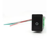 Botón de interruptor de luz antiniebla delantera con luz LED DRL con cable apto para Suzuki SX4 apto para Swift Fit para Grand 2006-2012 Interruptor Basculante Botonera Elevalunas(Power)