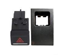 Botón de interruptor de luz de advertencia de peligro, botón de interruptor de flash doble con panel, interruptor de peligro de repuesto para Golf 7/MK7