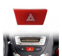 Botón de interruptor de luz de peligro para Toyota Aygo para C1 y 107 Producido de 2005 a 2014 coincide con el equipo original Especificaciones 6490NG