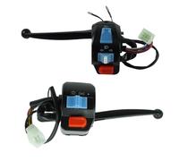 Botón De Interruptor De Manillar Interruptor De Control De Manillar Izquierdo Y Derecho De 12 V, Bocina, Intermitentes Y Arranque Eléctrico Para GY6 De 50 Cc, 125 Cc Y 150 Cc.(Levers)