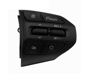 BotóN De Interruptor De Volante Interruptor de control crucero remoto del volante derecho 96720G6010 Uso apto para Kia RIO K2 Picanto 2017-2021(Model 2)