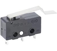 Botón de interruptor encendido 10 Pcs Micro Switch 2/3pin NO C Mini límite 5A 250VAC KW11-3Z Paladro arco rodillo Acción Snap Push Switches(3p 27mm)