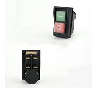 Botón de interruptor encendido 1pcs 4pin impermeable explosión magnética botas botón KLD-28 5E4 IP55 22 Interruptores electromagnéticos arranque magnético 0 V