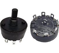 Botón de interruptor encendido 2pcs 2 9 mm 8a 125vac 1 Pole 7 engranaje 15 Big Band Interruptor rotación Máquina jugo fruta eléctrico