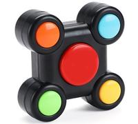Botón de Juego de combinación de Memoria Juego de Memoria para niños Iluminado con Enfoque Musical y Habilidades motoras Funciona con baterías Mejora la educación para niños de 4 a 8 años.