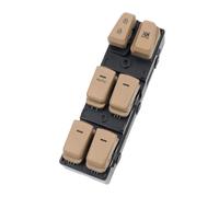 Botón De La Consola Del Interruptor Control Maestro Elevalunas Eléctrico Para Hyundai Para Sonata 2011 2012 2013 2014 93570-3S000, 93570-3S000RY(Beige 1)