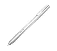 Botón de la Pantalla táctil Bolígrafo Stylus Repuesto para Samsun-g Galaxy Tab S3 SM-T820 T825 T827 Pluma S Alta sensibilidad Pantalla táctil Stylus sin Bluetooth (Plata)