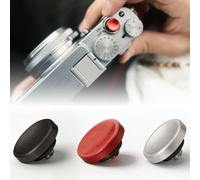 Botón de liberación suave para cámara Fujifilm - Botón del obturador para Fujifilm X100VI XT5 X Half XT50, para Leica Q3 M11 M10 y Nikon ZF DF, material de aleación de aluminio con arandelas, fácil de