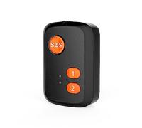 Botón de llamada del cuidador - Botón de llamada de alerta SOS de emergencia, alerta de vida para personas mayores con detección de caídas, botón de pánico impermeable para personas mayores en casa