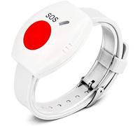 Botón de llamada/transmisor de muñeca funciona con el receptor/Sistema Pager del cuidador/Sistema de alerta Botones de anillo de hermana para pacientes mayores (debe estar conectado al receptor para