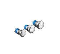 Botón de metal 16/19, botón de encendido de arranque lento con reinicio automático y interruptor de luz con autobloqueo(W1,16MM_SELF-LOCKING_3-6V)