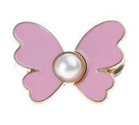 Botón de mezclilla de mariposa de moda, extensor de hebilla de cintura ajustable, desmontable y cierre de cintura