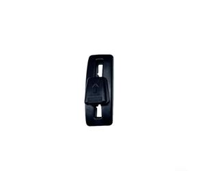 Botón de palanca abatible plegable para respaldo de asiento para Pajero V93 V97 Shogun, perilla de manija de liberación del asiento trasero, pieza de repuesto interior de plástico MR657149 (negro)