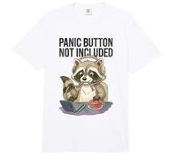 Botón de pánico no Incluido Worker Life Ani Funny Office Humor Comfort Colors Adult Heavyweight T-Shirt