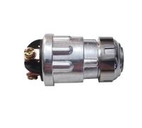 Botón de parada de arranque del motor Ajuste para coches 12V 10A ON/OFF/Start 3 posiciones interruptor de bloqueo de encendido cilindro 2 interruptor de arranque de bloqueo de llave