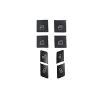 Botón de parada de arranque del motor Ajuste para Mercedes Benz W204 W212 W246 C117 E GLK CLA clase interruptor de ventana de vidrio botón de desbloqueo 2049055402(Single Switch button)