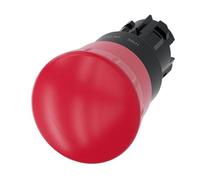 Botón de parada de emergencia con cabeza de seta, 3SU1000-1HB20-0AA0