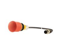 Botón De Parada De Emergencia De 38 Mm Con Conector M12 - 191005