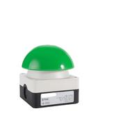 Botón de parada de emergencia IP65 con cabezal tipo seta, autobloqueo/reinicio, 1NO, control de pie/mano for caja fuerte industrial(Auto Reset Green)