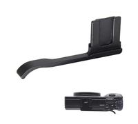 Botón de pulgar de metal compatible con cámara RICOH GRII GRIII, mango de pulgar con tapa de montaje de zapata caliente, mango de dedo, extensión de agarre para el pulgar