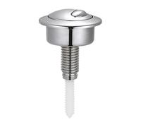 Botón de reposición para el inodoro, cabezal redondo, botón de entrada de inodoro, botón de flujo de inodoro, botón de doble flujo, botón de cisterna, accesorios de baño, tanque para la mayoría de