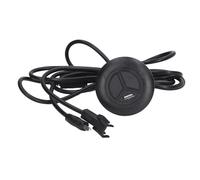 Botón de Repuesto para Sillón Eléctrico, Control Remoto con Puerto USB, Material ABS Resistente y Control Cableado - Compatible con Sofás Reclinables y Asientos de Cine en Casa