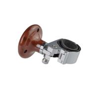 Botón de rueda para manillar de coche, 3,35 x 2,95 pulgadas, mango giratorio plegable, mango de refuerzo para facilitar la rotación, herramienta de conducción duradera multifuncional, bola de agarre