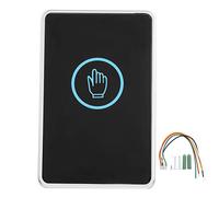 Botón de salida de la puerta, Interruptor de luz de fondo de control de acceso por infrarrojos LED, Hecho de plástico ABS, Sensor de salida por infrarrojos sin contacto, Uso de tecnología óptica infra