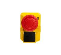 Botón de seguridad para carcasa rojo sobre TeSys GV2K031