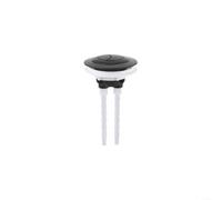 Botón de tanque de inodoro de doble descarga para cubierta de tanque de 38 mm, 48 mm, 58 mm, construcción de plástico, diseño de ahorro de agua, fácil instalación con parche de conversión, varios
