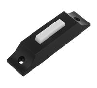 Botón de Timbre Vintage de Plástico Negro, Reemplazo de Pared | Instalación Fácil, Estilo Moderno y Clásico, para Entrada, Tienda o Apartamento, Pieza Compacta