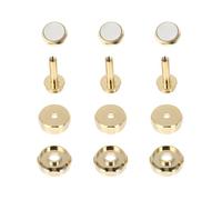 Botón de trompeta, botones de presión, accesorios de pistón, cubierta musical, suministros de instrumentos, hebillas, cubiertas de broche, reparación de dedo (Color : White, Size : One size)