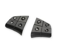 Botón De Volante Compatible Con Benz Para Clase B W164 W245 2009 2010 A16482000109116 A16482000101460 Botones De Interruptor De Control De Crucero Del Volante Del Automóvil(Black 4 Keys)