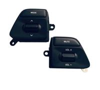 Botón De Volante Compatible Con Kia Para K2 2015 2016 Volante De Coche Botón Multifunción Interruptor De Control De Audio Piezas De Repuesto Para Automóvil(2pcs)
