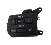 Botón De Volante Compatible Con Mazda 2 DF76664M0, Control De Crucero Multifuncional, Botón De Interruptor De Audio, Accesorios De Piezas De Repuesto Para Coche(1pcs Left)