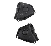 Botón De Volante Compatible Con Tesla Para Model S X 2016 2017 2018 2019 2020 Botón De Control De Comando De Voz Del Volante Del Automóvil 101324200(2pcs Without Line)