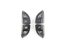 Botón de Volante Cubierta de Botones de Control del Volante del Coche, Botones multifunción compatibles con Benz W220, S430, S500, S600, CL500 y CL600.(Black)