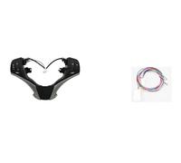 Botón de Volante Interruptor de Control Combinado de Volante multifunción con Cables, Compatible con Toyota Yaris Vios 2013-2016(Button-Cable- Wire)