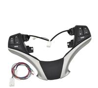 Botón de Volante Interruptor de Control Combinado de Volante multifunción con Cables, Compatible con Toyota Yaris Vios 2013-2016(Switch-Line)