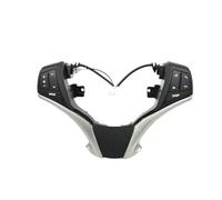 Botón de Volante Interruptor de Control Combinado de Volante multifunción con Cables, Compatible con Toyota Yaris Vios 2013-2016 Interruptor de Control de Volante(Button)