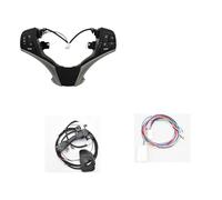 Botón de Volante Interruptor de Control Combinado de Volante multifunción con Cables, Compatible con Toyota Yaris Vios 2013-2016(A Full Set of)