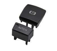 botón del freno de mano Conjunto Freno Mano Coche Freno Estacionamiento Botón P Cubierta Interruptor Control Automático H Compatible Con X5 E70 X6 E71 E72 2007-2013 61319148508(Parking and Auto)