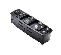 Botón del interruptor de la ventana eléctrica Interruptor de elevalunas Para W169 Para A-Class W245 Para B-Class A150 A160 A1698206710(Driver)