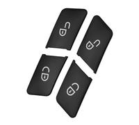Botón del interruptor de la ventana eléctrica Para ABCE para GLA CLA GLK GL ML GLE clase cerradura de puerta botón desbloqueo pegatina cubierta ventana coche elevación vidrio(4pcs per set)