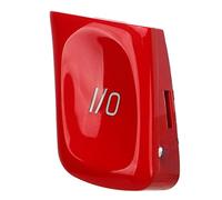 Botón del Interruptor del Volante, para M3 E46 1998 a 2004 Botón del Interruptor del Volante IO Accesorio del Botón de Reemplazo para Modificar el Automóvil (Rojo)